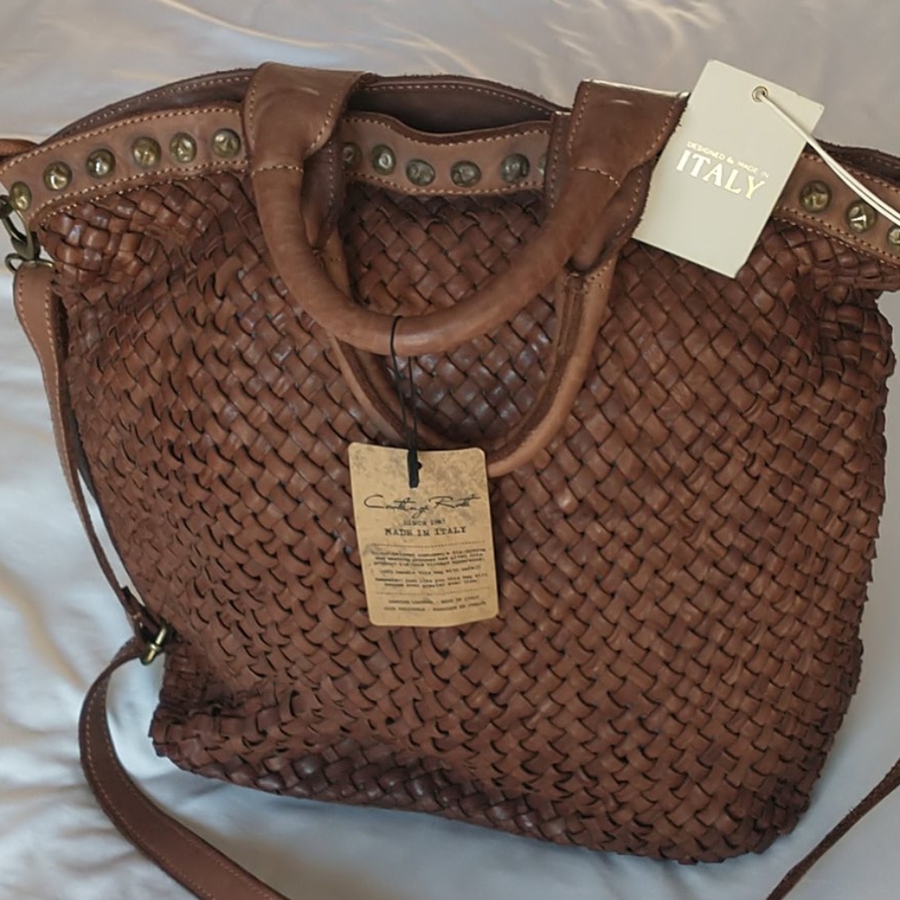 Authentic Italian leather bag